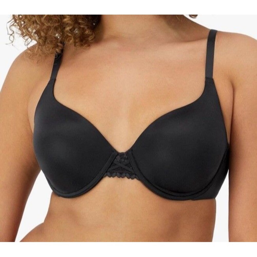 Maidenform Dreamwire Bra 38D Push Up Convertible Underwire Black DM0066